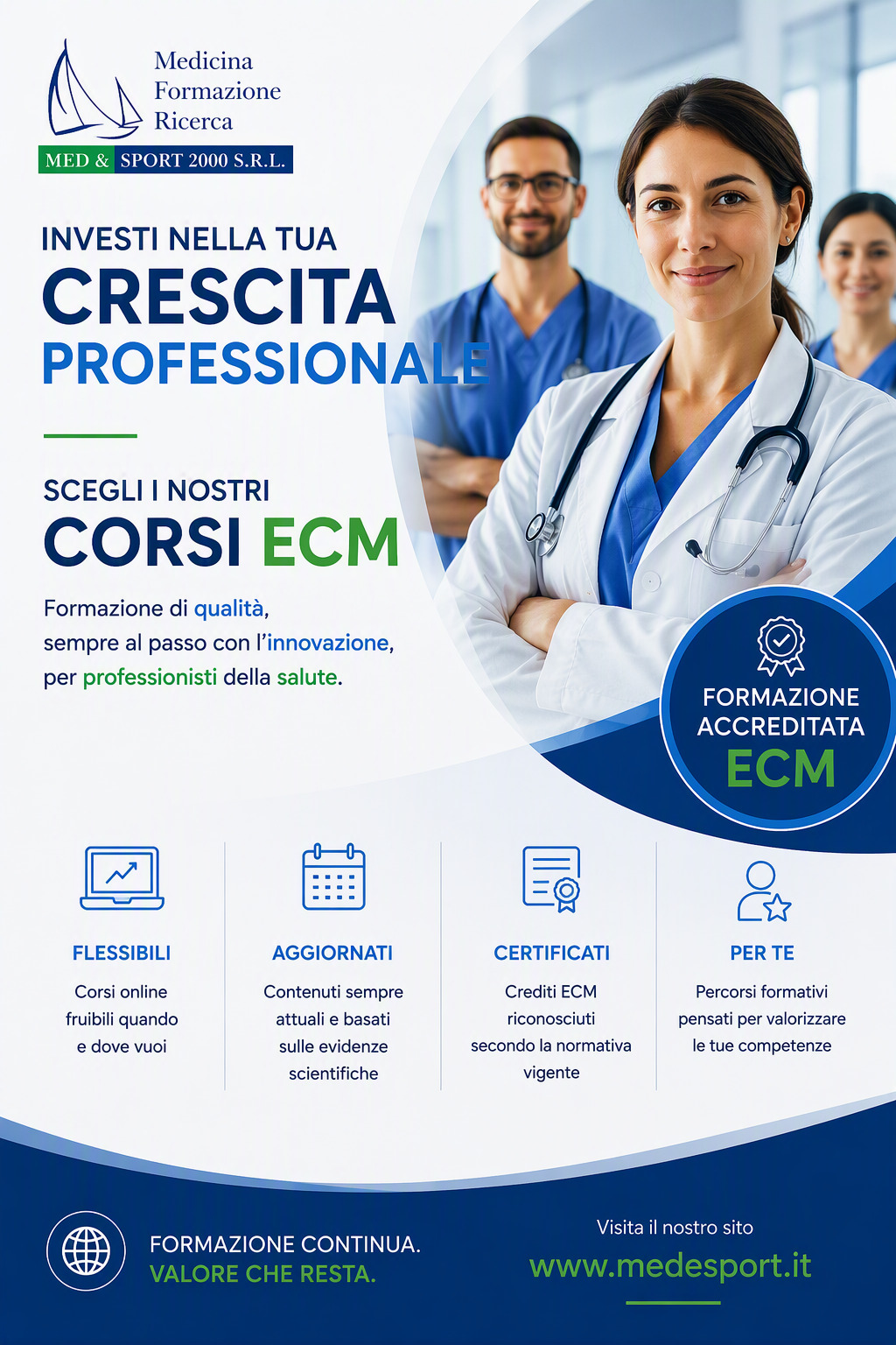 Locandina corsi ECM ver Locandina corsi ECM ver